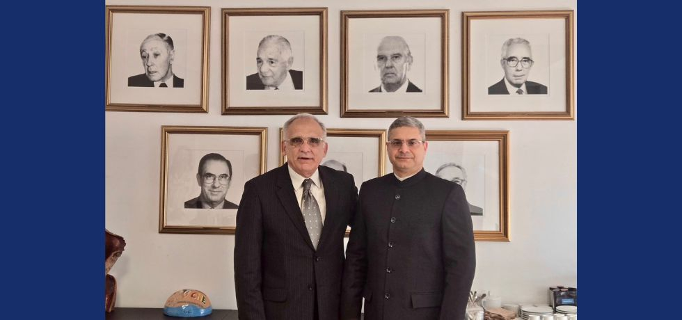 The Ambassador had the honor of paying a courtesy call on His Excellency João Trindade, President of the National Electoral Commission (CNE) of Portugal, on 3rd March 2026.